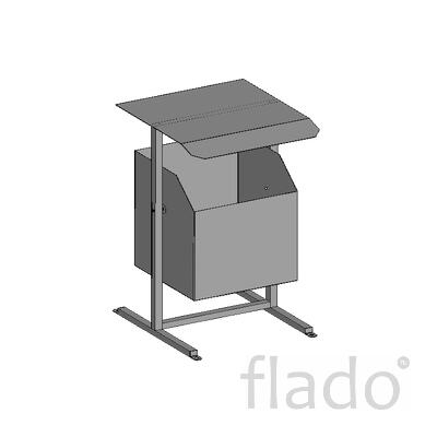 Уличные мусорные урны Тюмени из металла