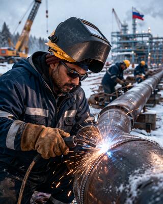 Нанимайте квалифицированных сварщиков трубопроводов и монтажников из И