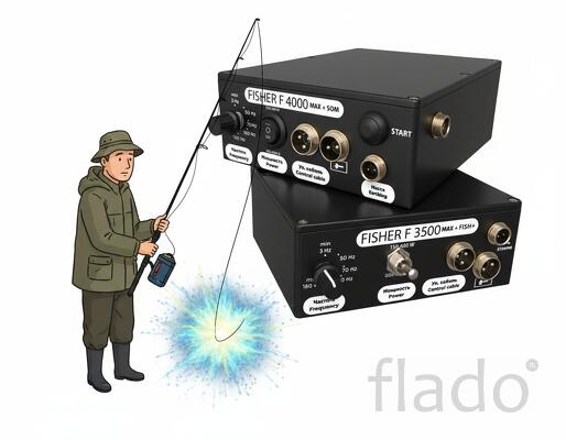 Элeктрoyдочка Профессиональная Заводская Fisher