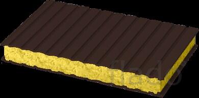 Сэндвич панель стеновая 80 мм