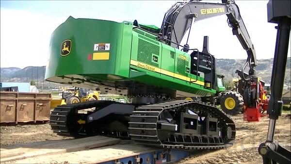 Запчасти гусеничного хода харвестеров John Deere 2154D
