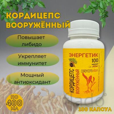 Кордицепс вооруженный в капсулах