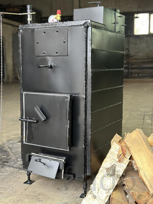 Твердотопливный котел Попова