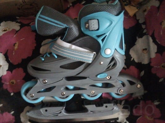 роликовые/ледовые коньки