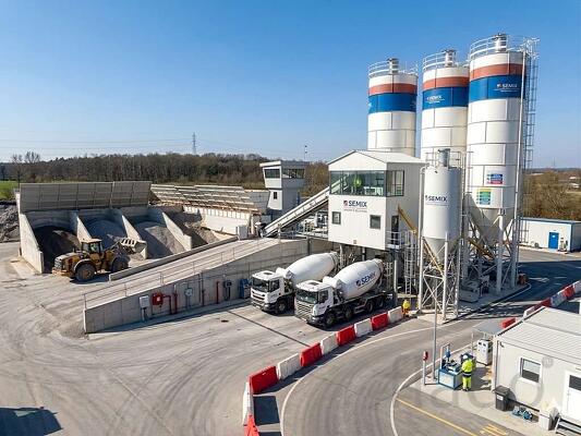 Бетонный завод Semix 100 м3/час, зимний вариант