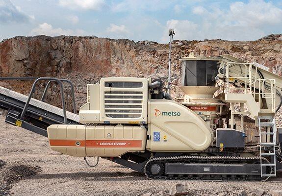 Запчасти гусеничного хода дробилок и грохотов METSO