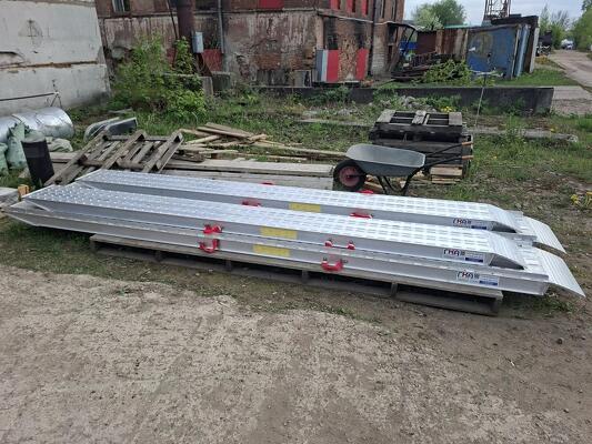 Аппарели для погрузки гусеничной и колесной техники 8-10 тонн