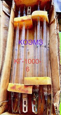 КГ-220-1000-6 лампа накаливания кварцевая галогенная
