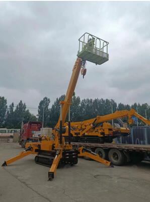 Мобильный мини-кран 5 тонн с подвесной корзиной Модель JB-DC5T
