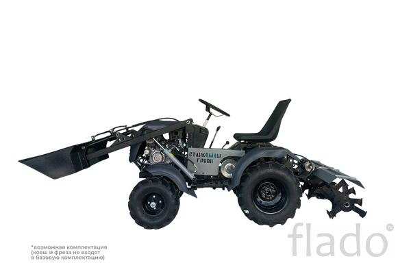 Минитрактор DraXter СМГ-101 черный комфорт