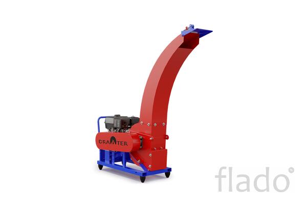 Утилизатор-щепорез 2 в 1 DRAXTER УЩ-350 бензиновый 17 л.с.(ручной стар