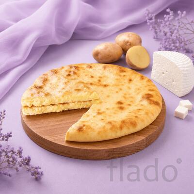 Осетинский пирог с картошкой и сыром