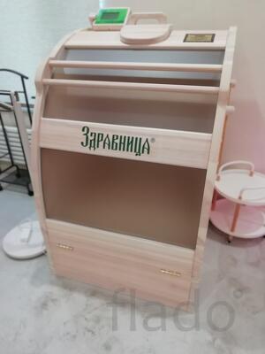 арома-сауна Здравница, мод 2, СУ Профи+, RGB - подсветка, датчик пульс