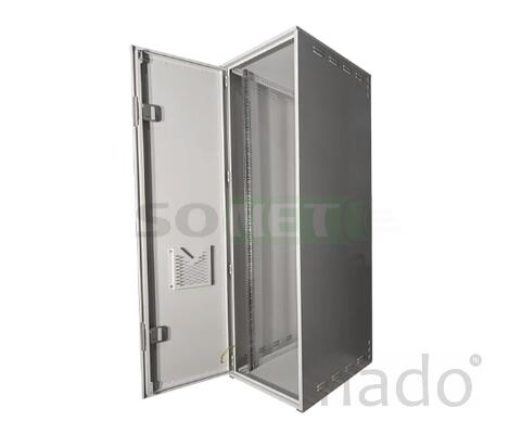 Шкаф антивандальный 19" напольный 42U 600x800 цвет серый