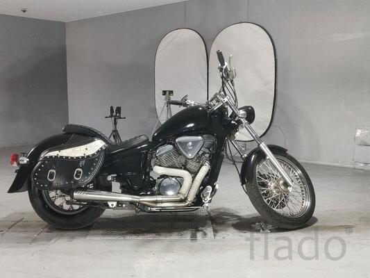 Мотоцикл круизер Honda Steed 600 рама PC21 модификация VLX мотосумки