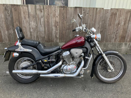 Мотоцикл круизер Honda Steed 600 рама PC21 модификация VLX чоппер