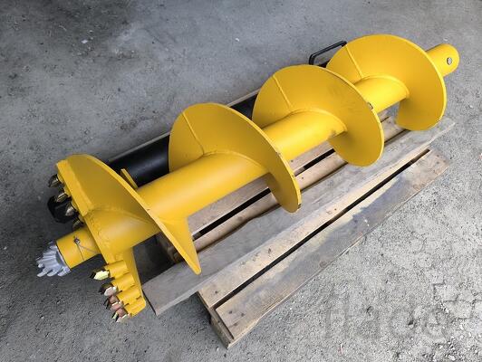 Скальный шнек 100 мм для гидровращателя Msv, Sandvik, Hyundai, Bobcat