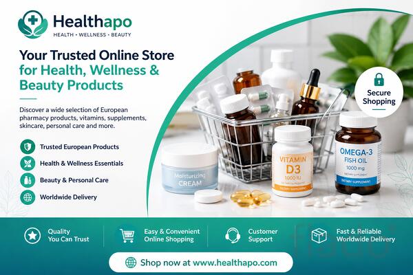 Healthapo – Надёжный интернет-магазин товаров для здоровья