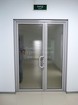 Алюминиевые двери (Система офисных дверей ALT 111 со стеклом)