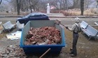 Вывоз строительного и крупногабаритного мусора бункерами