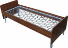 Кровати металлические с сеткой из прокатной пружины для домов отдыха