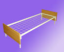 Кровать металлическая односпальная кровати для турбаз