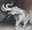 Скульптура из металла"Молодой слон"