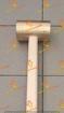 Латунная кувалда молот 3,5 кг (3500гр) с деревянной ручкой