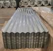 Galvanized corrugated steel plate
