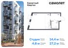 1-к квартира, 27 м², 6/8 эт.