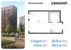 1-к квартира, 22 м², 5/16 эт.