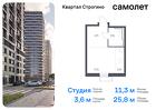 1-к квартира, 25 м², 23/24 эт.