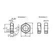 Гайка низкая ГОСТ 5916-70