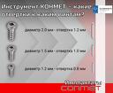 Инструмент КОНМЕТ – отвертки к каким винтам