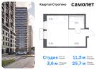 1-к квартира, 25 м², 4/24 эт.