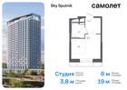 1-к квартира, 19 м², 18/30 эт.