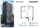 1-к квартира, 32 м², 9/24 эт.