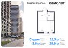 1-к квартира, 25 м², 12/24 эт.