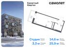 1-к квартира, 25 м², 5/8 эт.