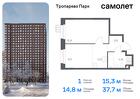 1-к квартира, 37 м², 16/16 эт.