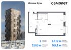 1-к квартира, 53 м², 23/24 эт.