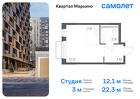 1-к квартира, 22 м², 15/17 эт.