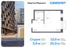 1-к квартира, 25 м², 17/17 эт.