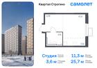 1-к квартира, 25 м², 17/24 эт.