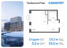 1-к квартира, 25 м², 2/17 эт.