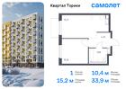 1-к квартира, 33 м², 8/13 эт.