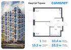 1-к квартира, 33 м², 8/13 эт.