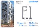 1-к квартира, 23 м², 3/7 эт.