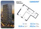 1-к квартира, 46 м², 5/24 эт.