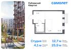 1-к квартира, 25 м², 5/8 эт.